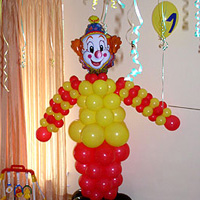 Украшение воздушными шарами детского праздника